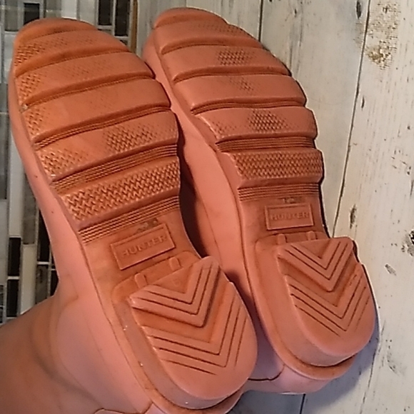 Hunter pink rubber boots sz 5 - Picture 9 of 9